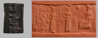 Odcisk pieczęci cylindrycznej 148431